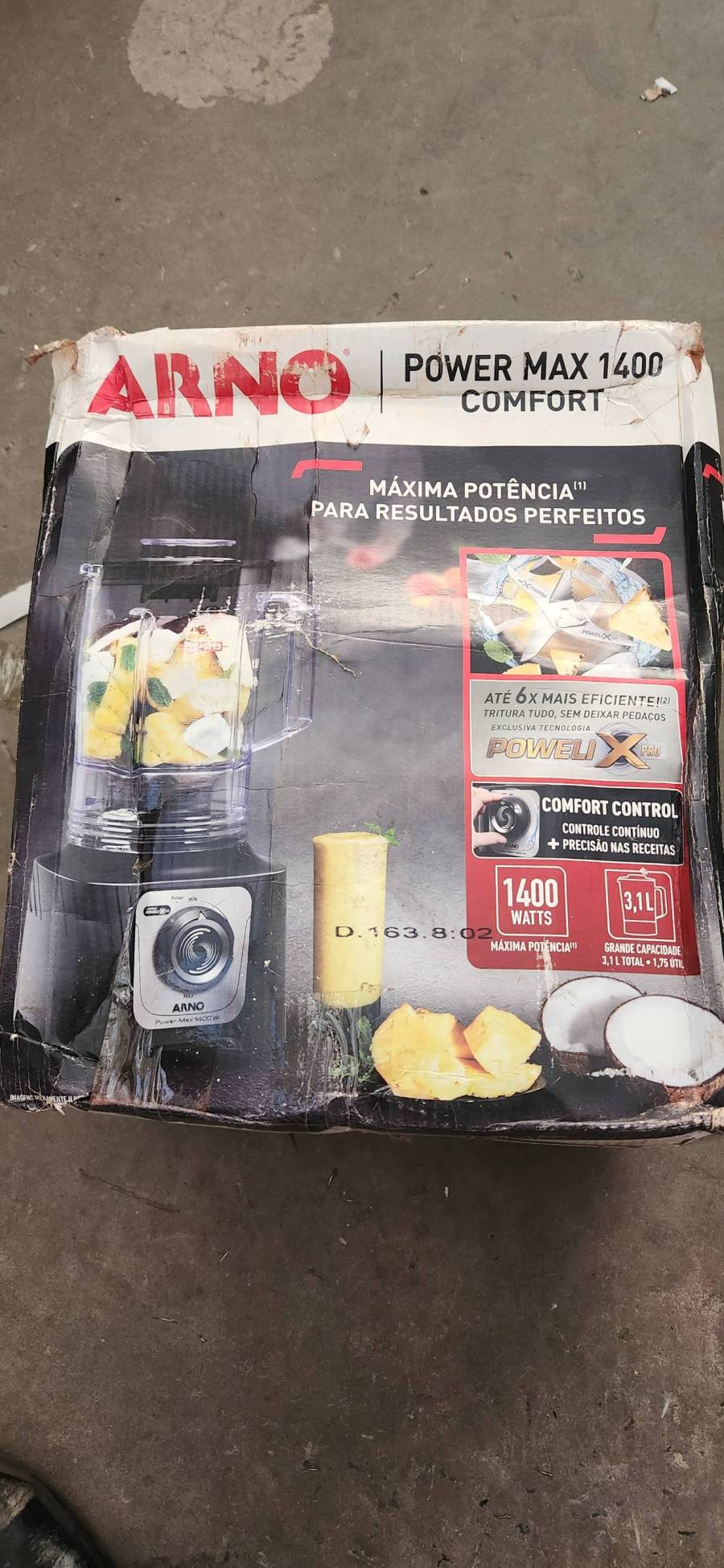Liquidificador Arno Power Max 1400 Comfort