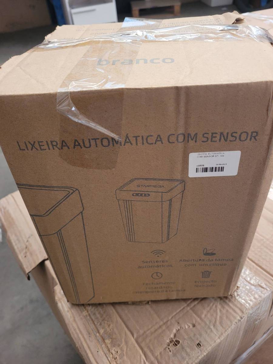 Lixeira automática com sensor