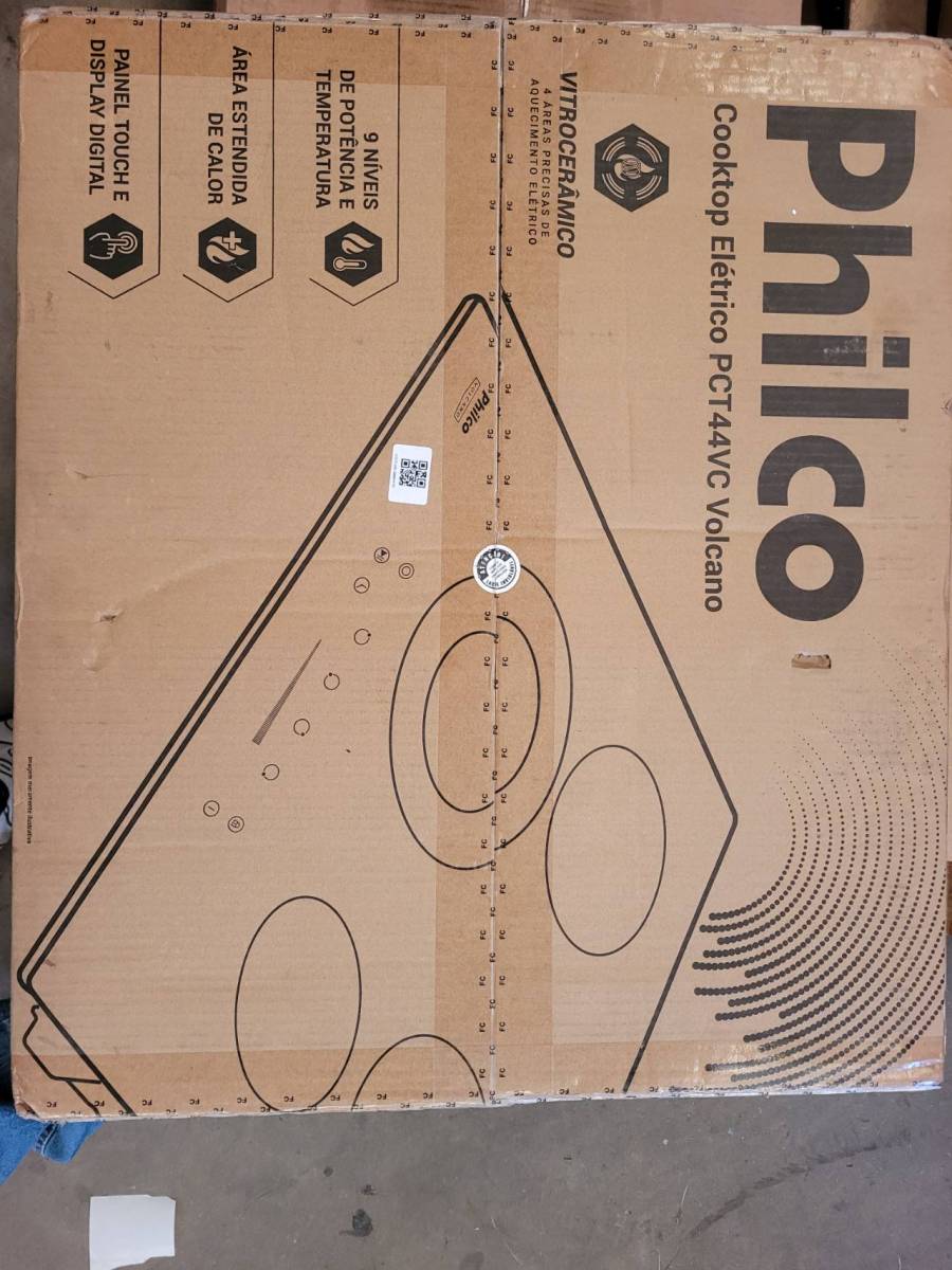 Cooktop Elétrico Vitrocerâmico PCT44VC Volcano