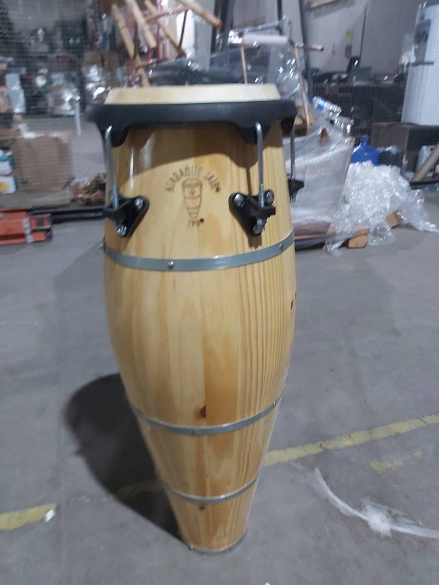 Atabaque Jair® Tradicional 100cm (RUMPI) boca 9? Aro Confortável