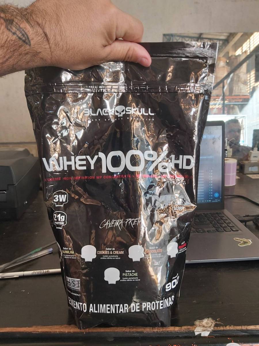 Suplemento alimentar de proteínas Whey 100% HD