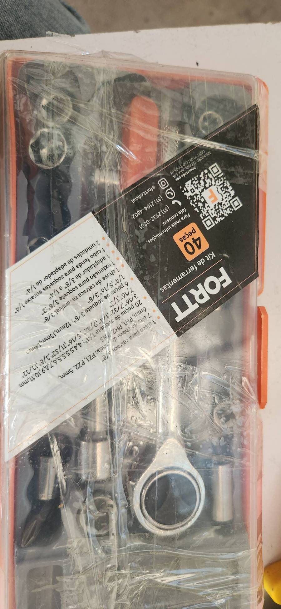 Kit de Ferramentas com 40 peças