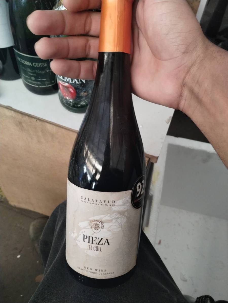 Vinho tinto Pieza El Coll
