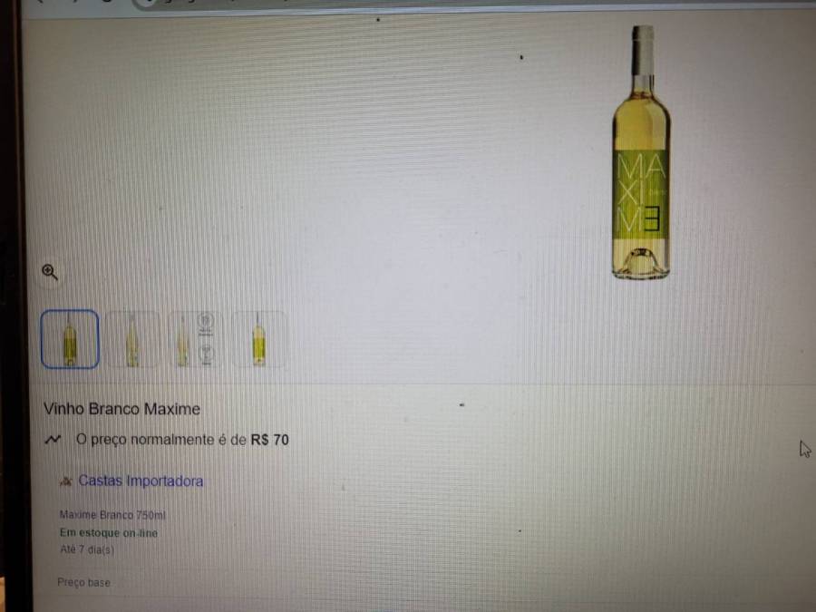 Vinho Branco Maxime