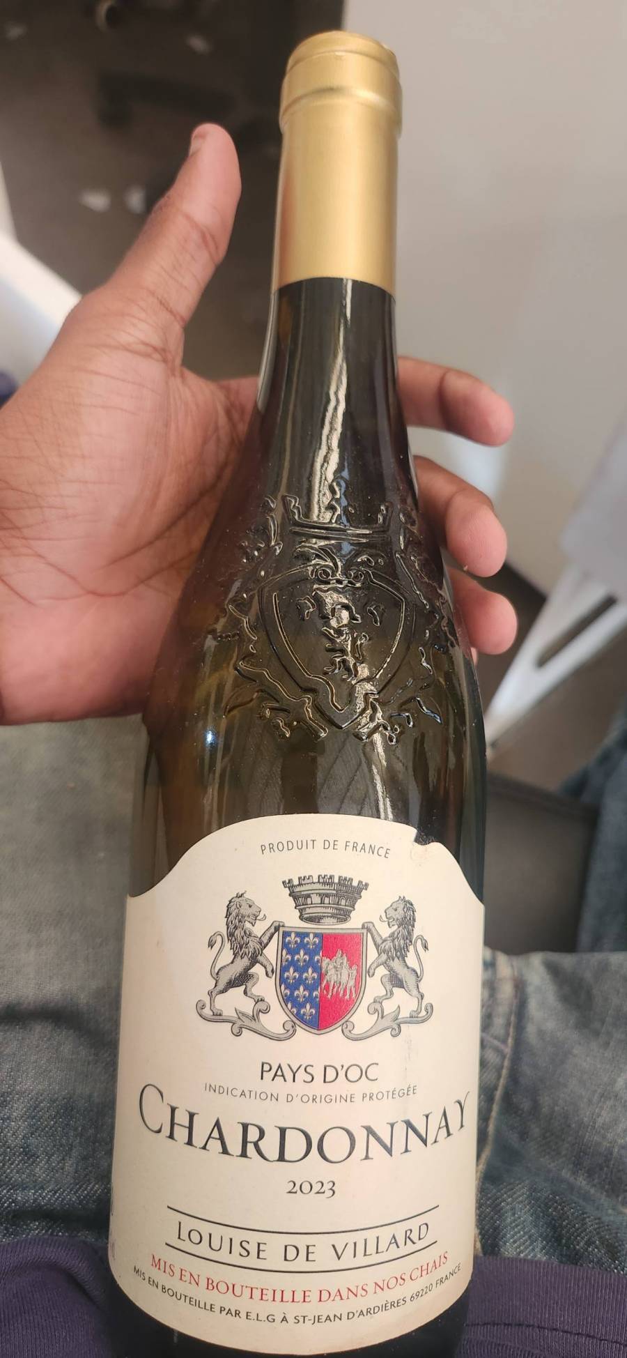 Vinho Branco Seco Chardonnay 2023