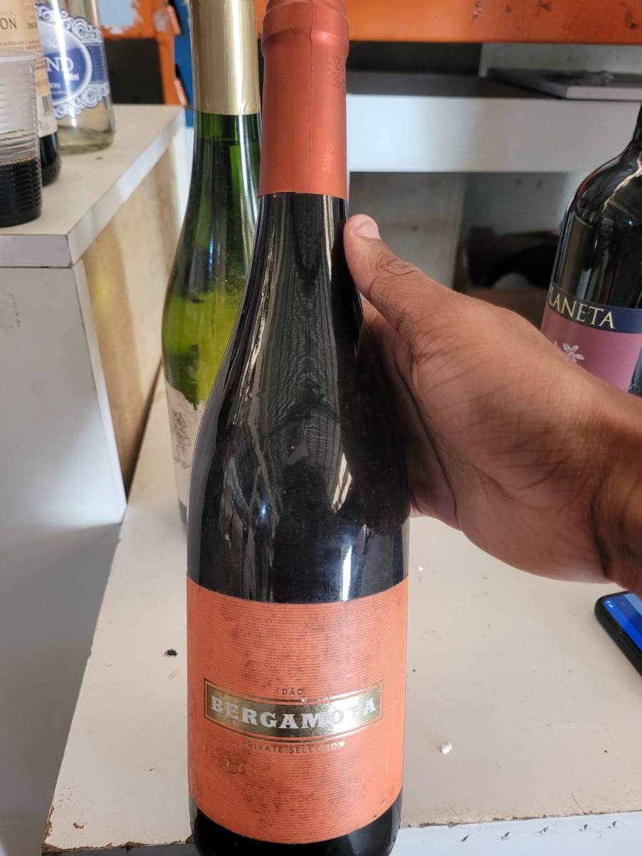 Vinho tinto Bergamota Private Selection