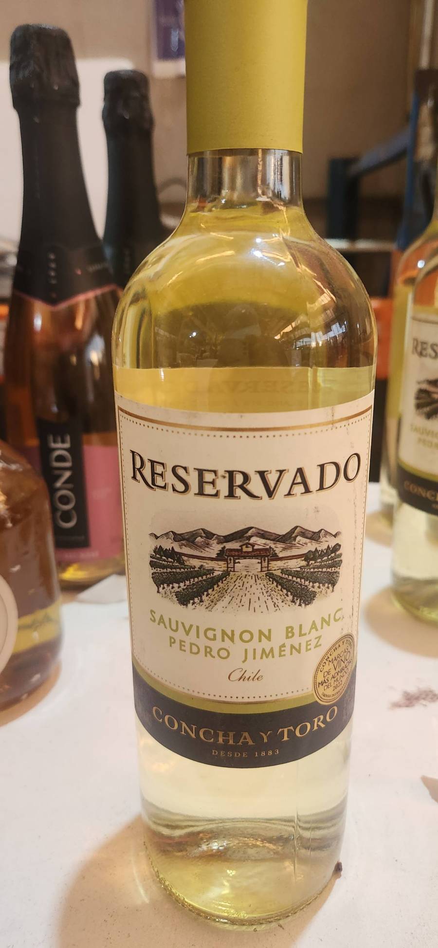 Vinho branco Reservado Sauvignon Blanc Pedro Jiménez