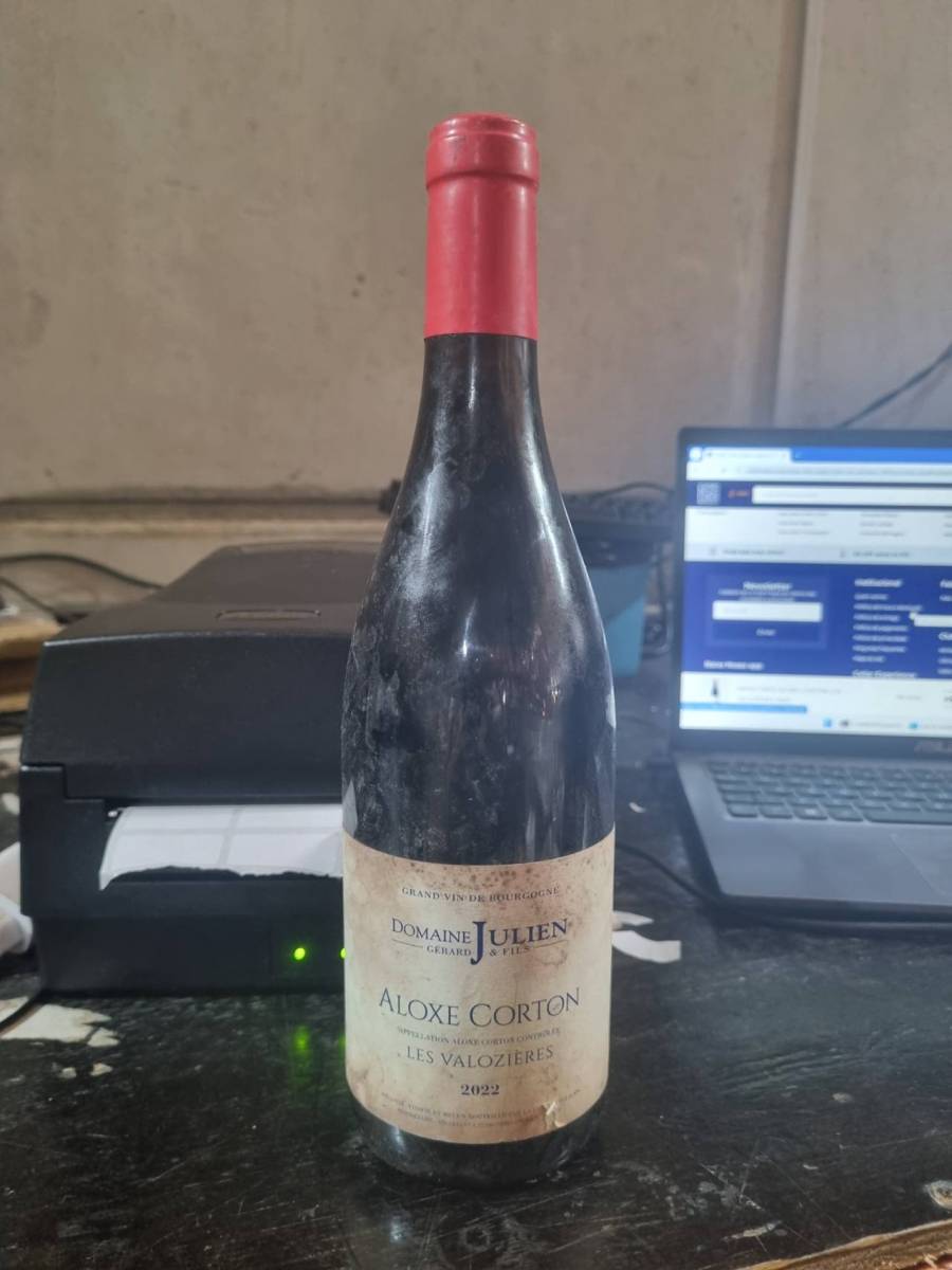 Vinho tinto Domaine Julien Aloxe Corton Les Valozières 2022