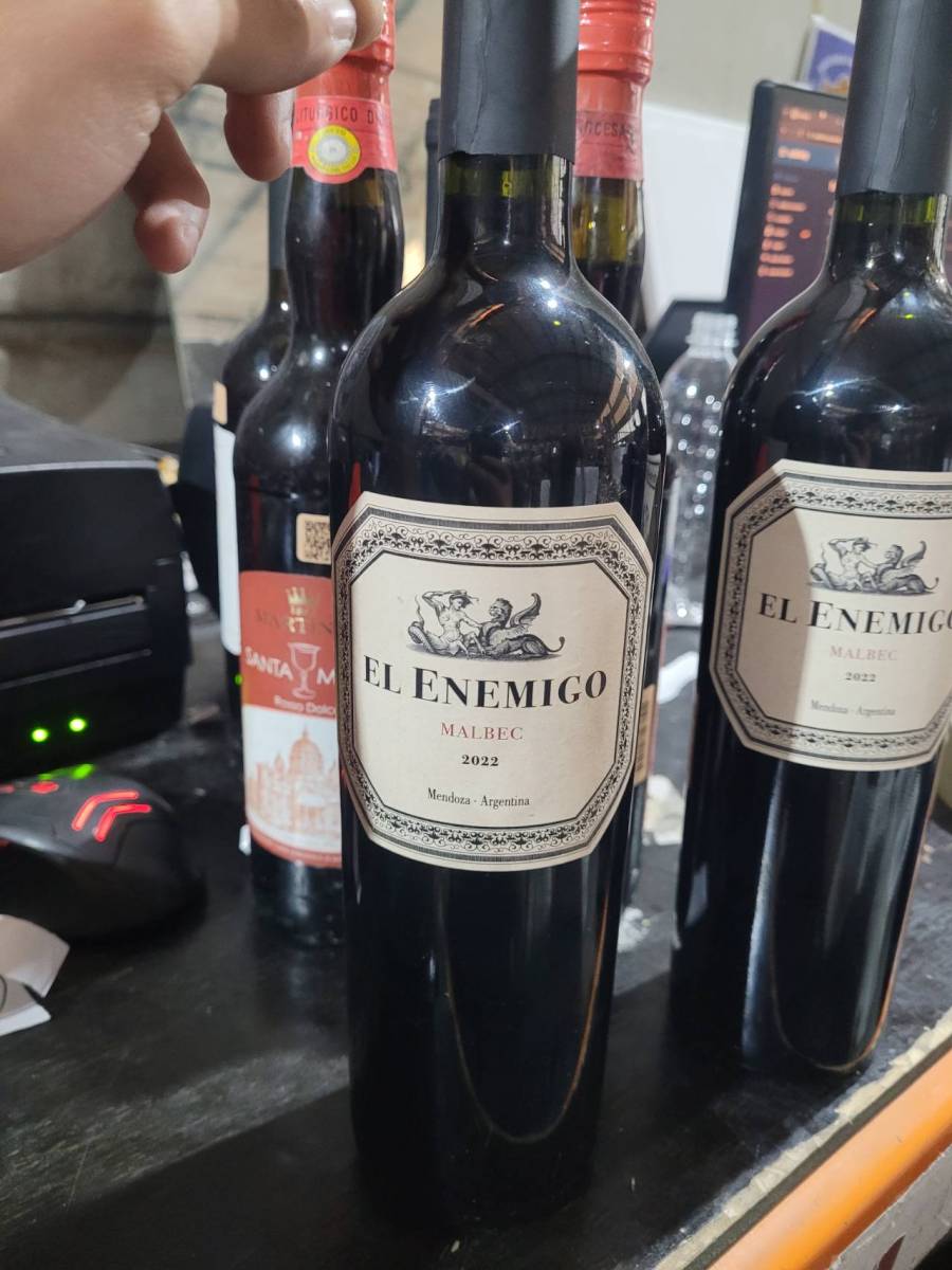 Vinho Tinto Malbec El Enemigo 2022