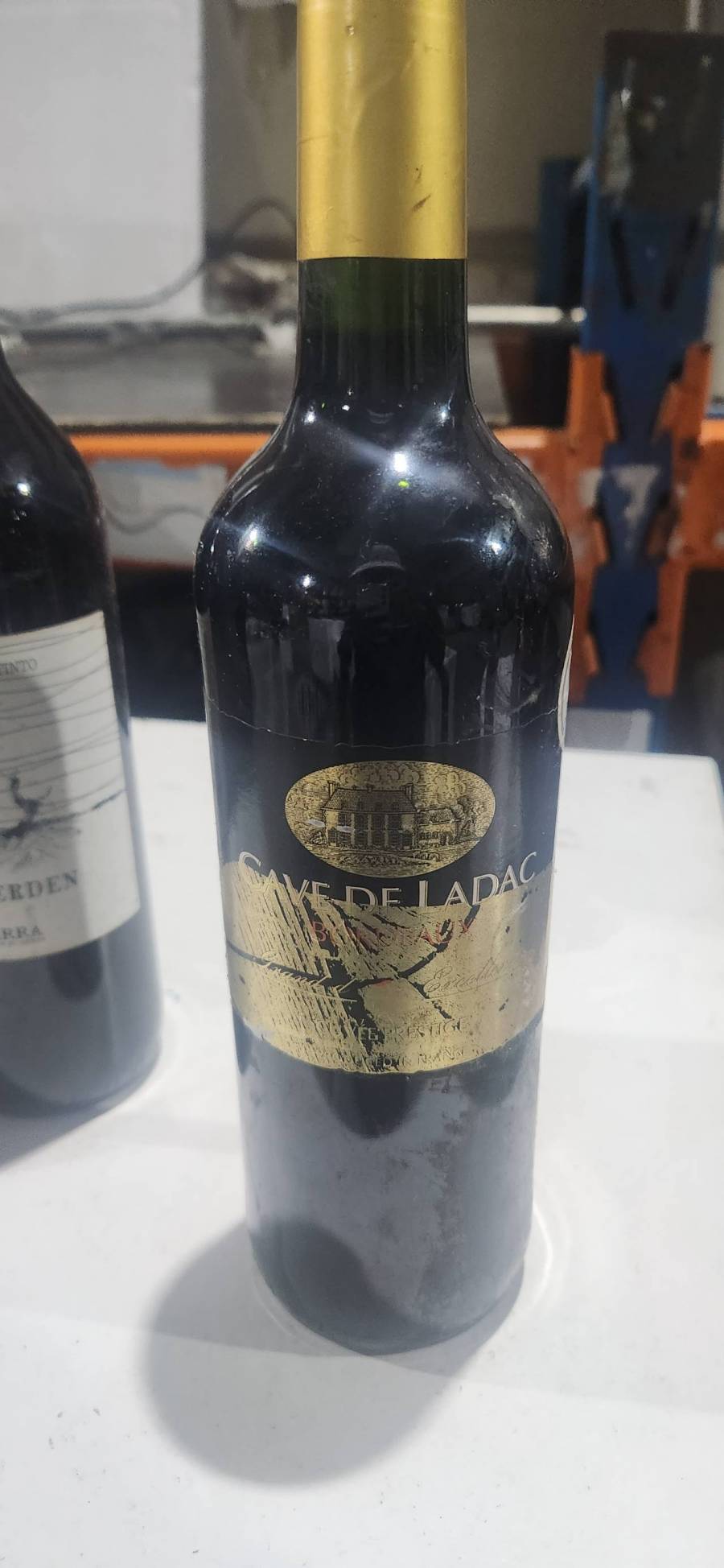 Vinho fino tinto seco Bordeaux