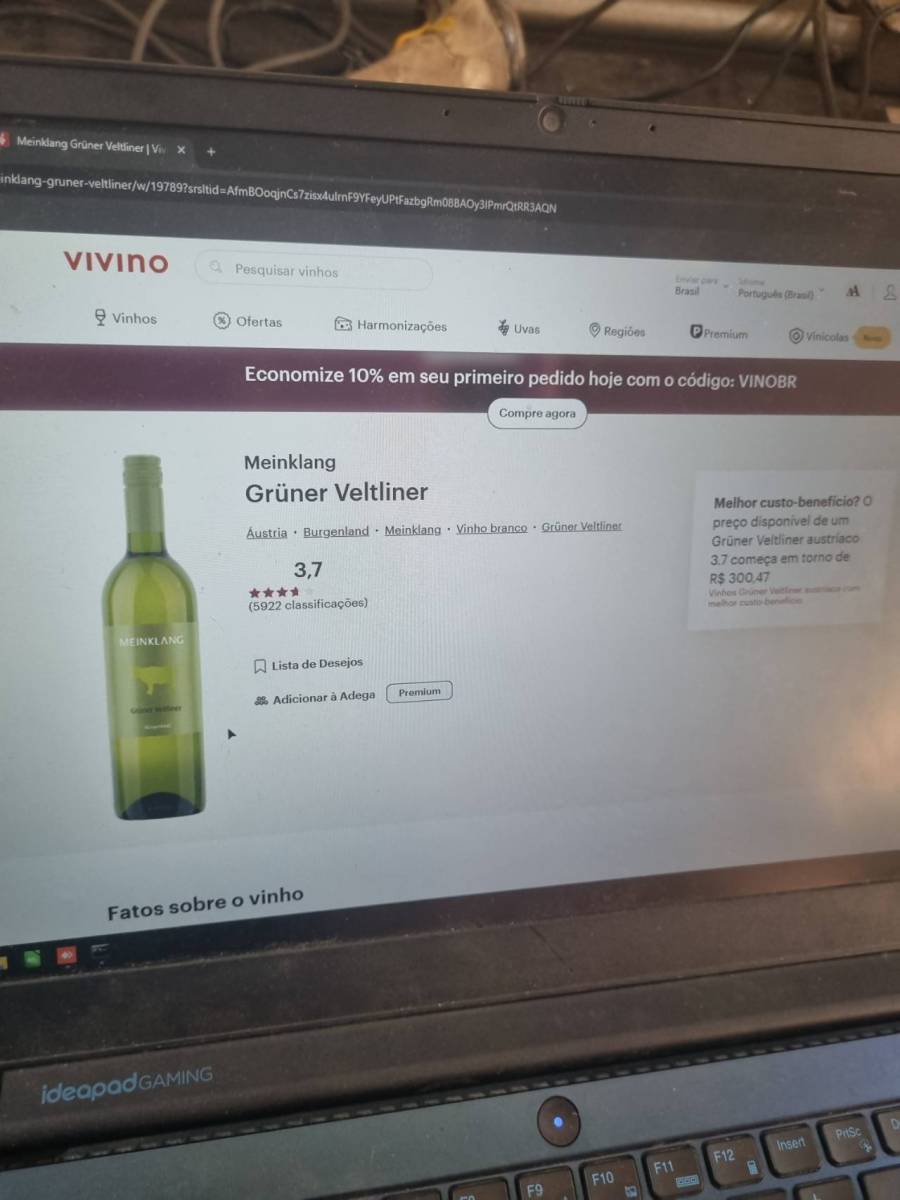 Vinho branco Grüner Veltliner