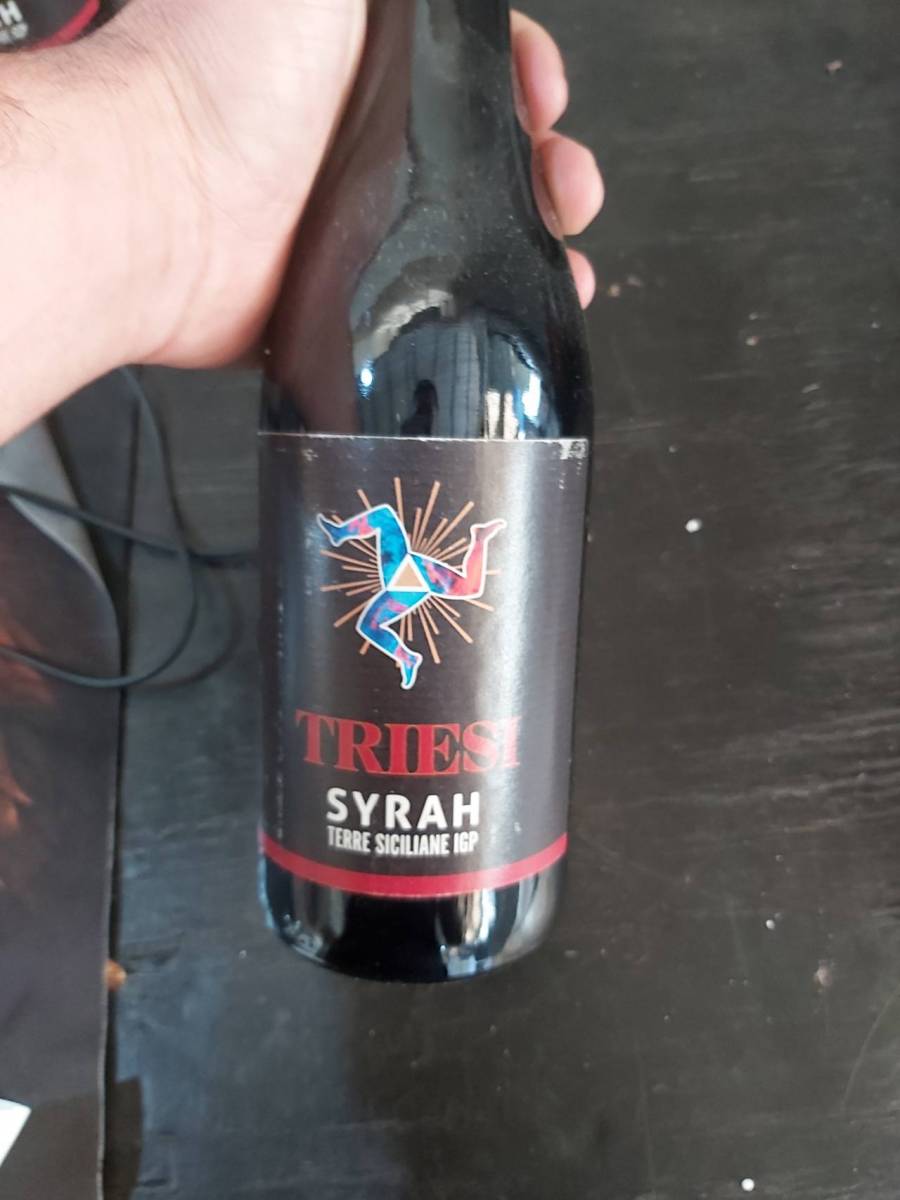 Vinho Syrah Terre Siciliane IGP