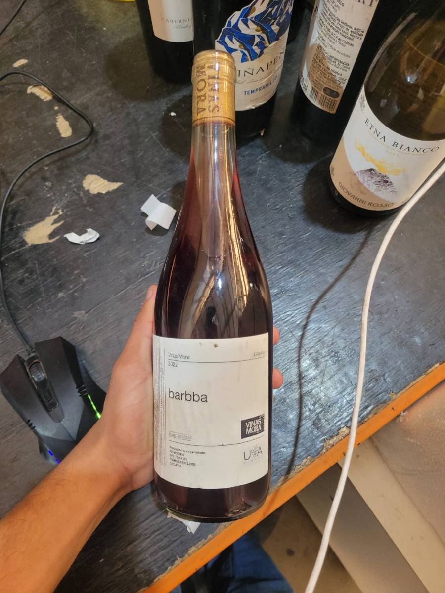 Vinho Barbba Viñas Mora 2022