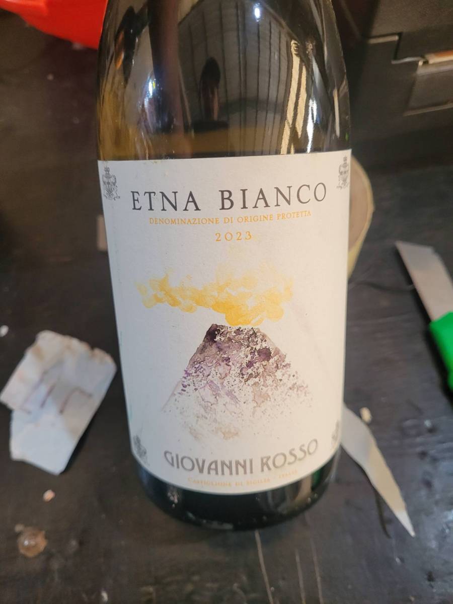 Vinho branco seco ETNA BIANCO DOP