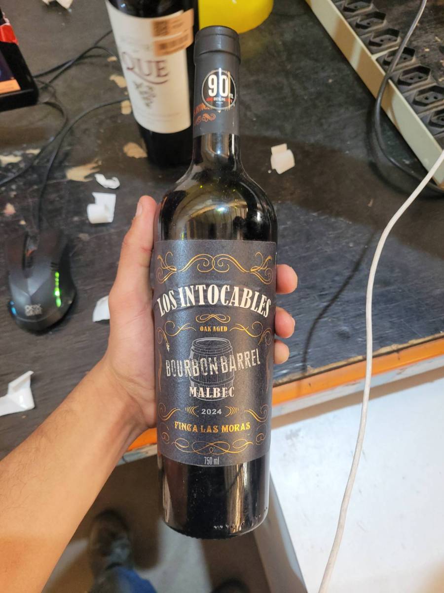 Vinho tinto Malbec Los Intocables Bourbon Barrel Oak Aged 2024