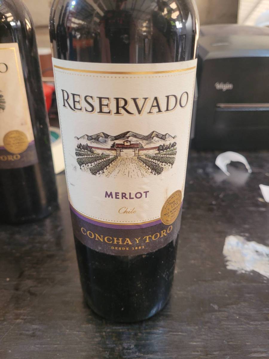 Vinho tinto Merlot Reservado