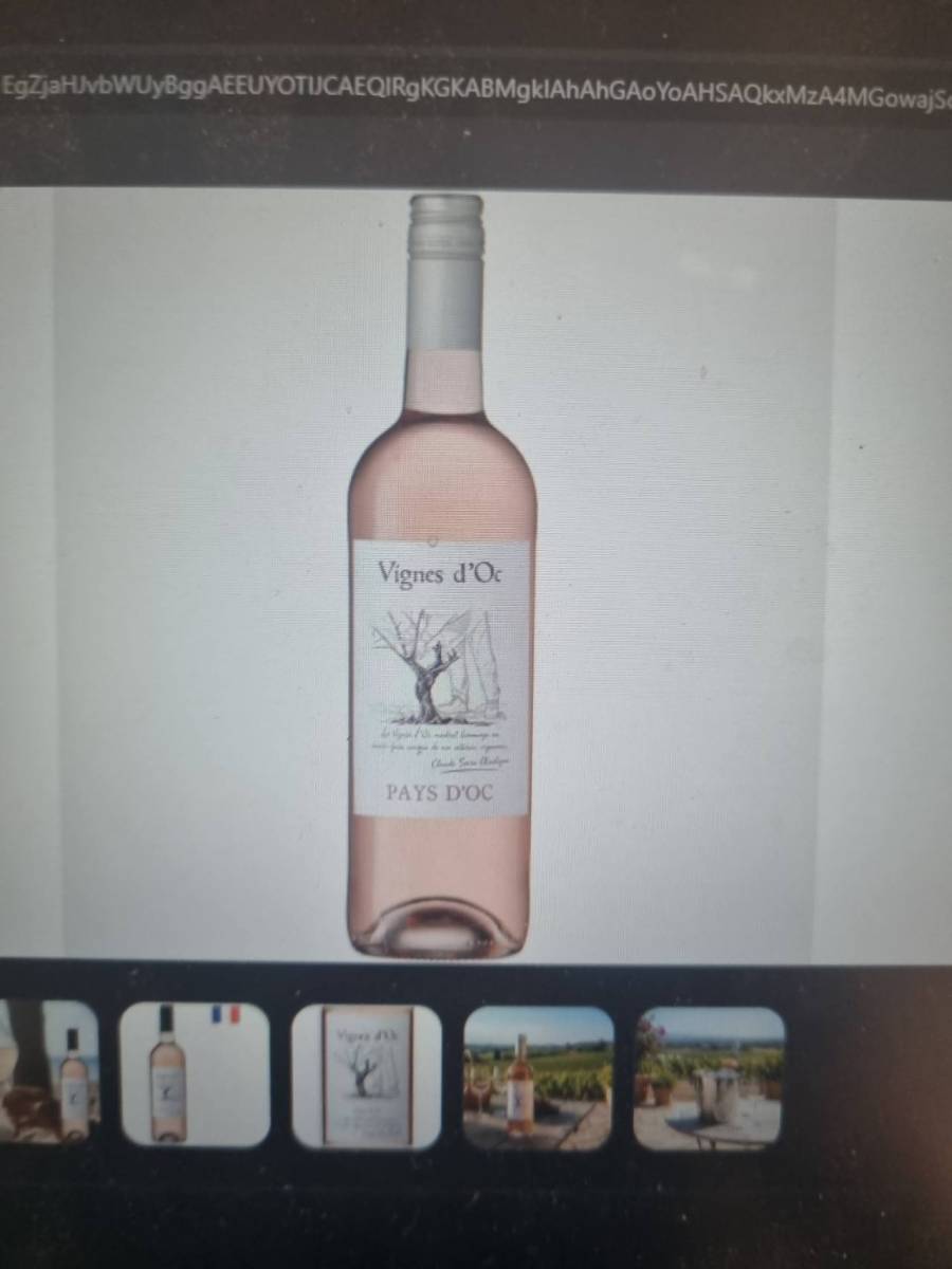 Vinho Rosé Vignes d'Oc