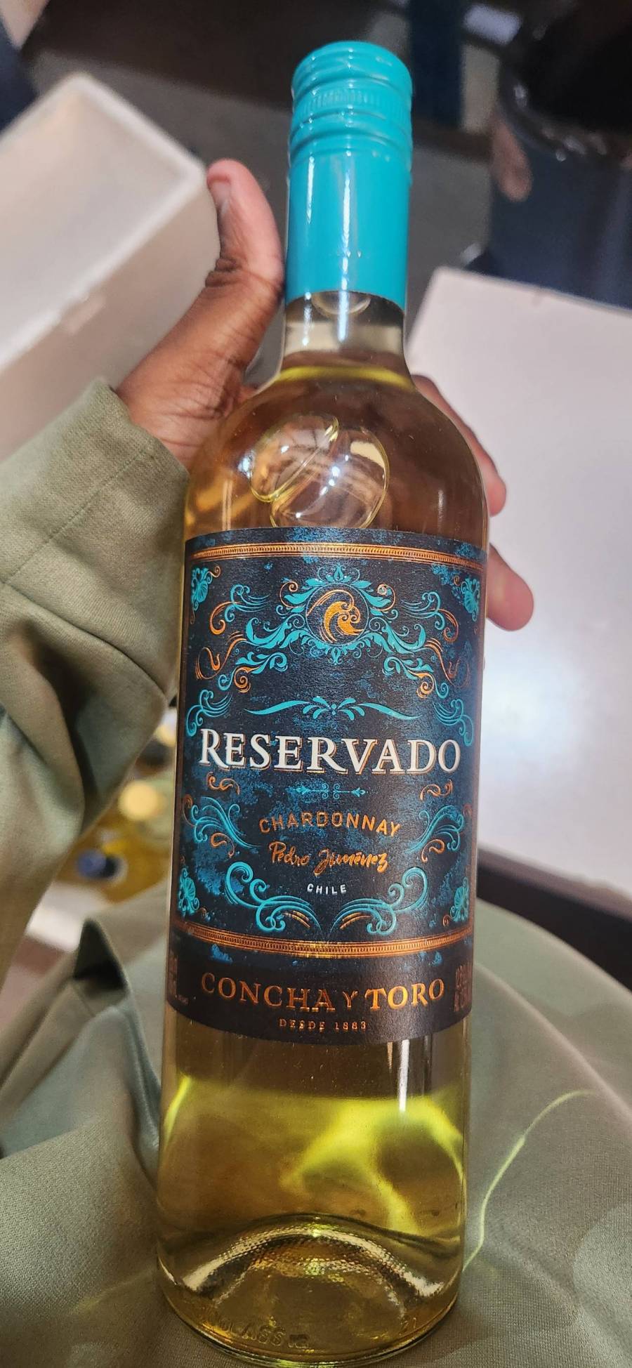 Vinho branco Reservado Chardonnay