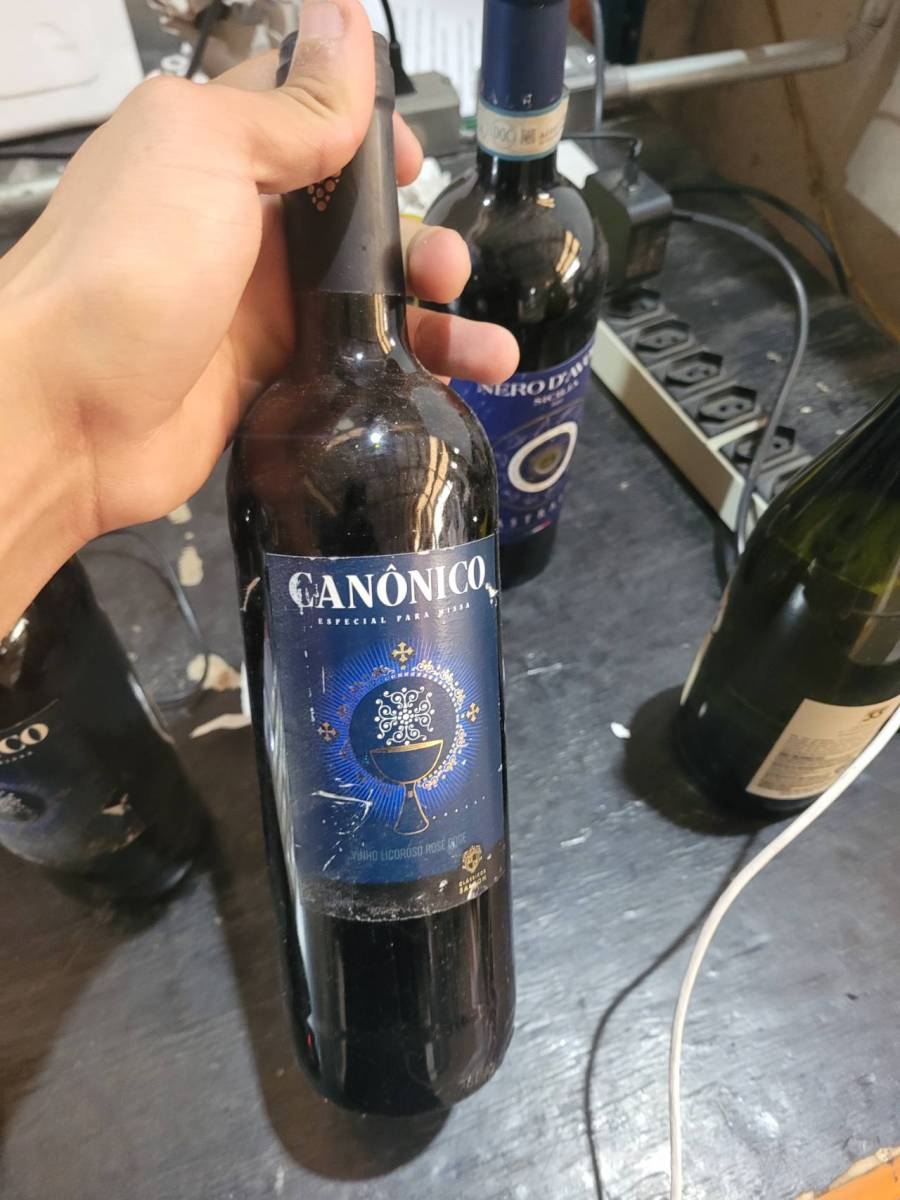 Vinho licoroso rosé doce