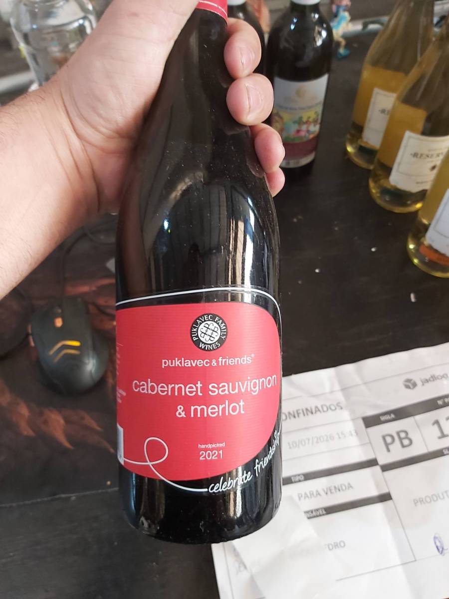 Vinho Cabernet Sauvignon & Merlot 2021