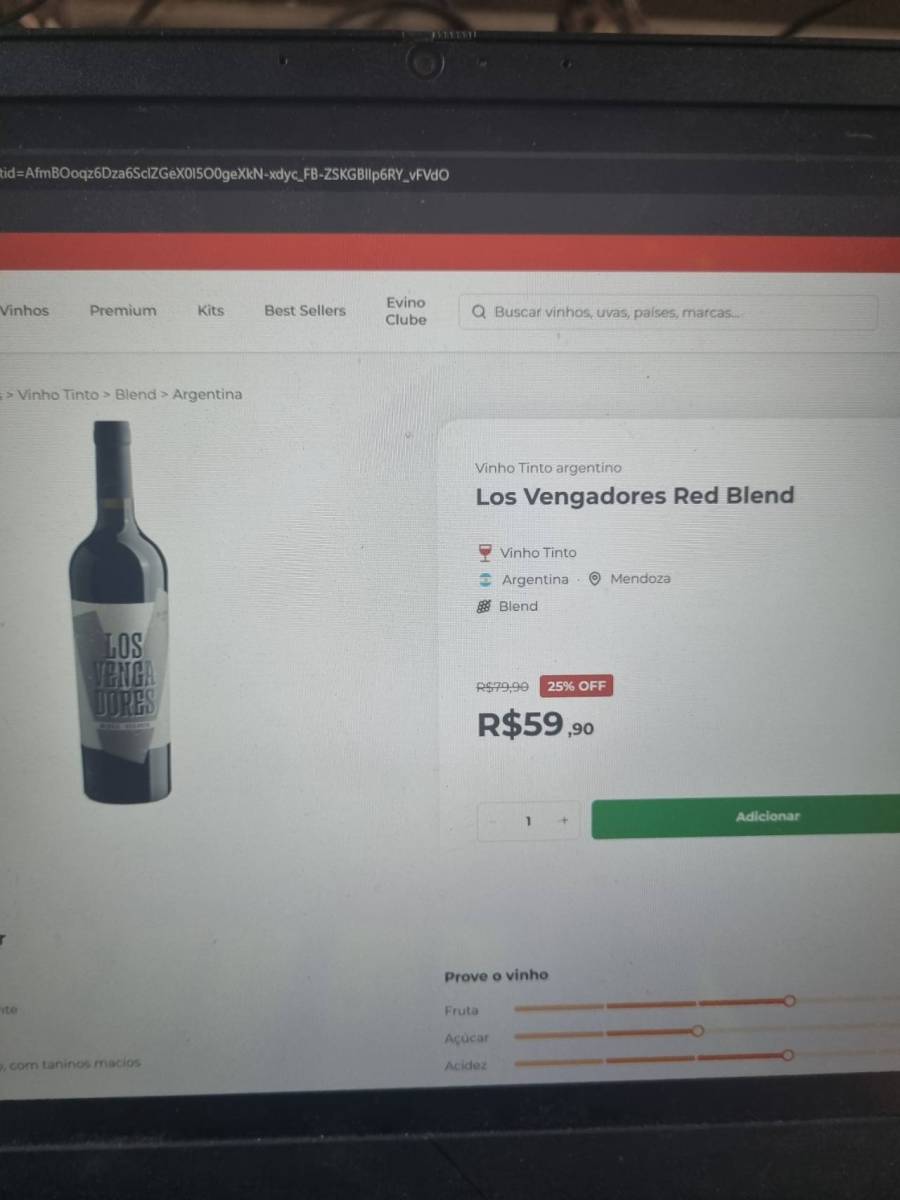 Vinho Tinto Los Vengadores Red Blend