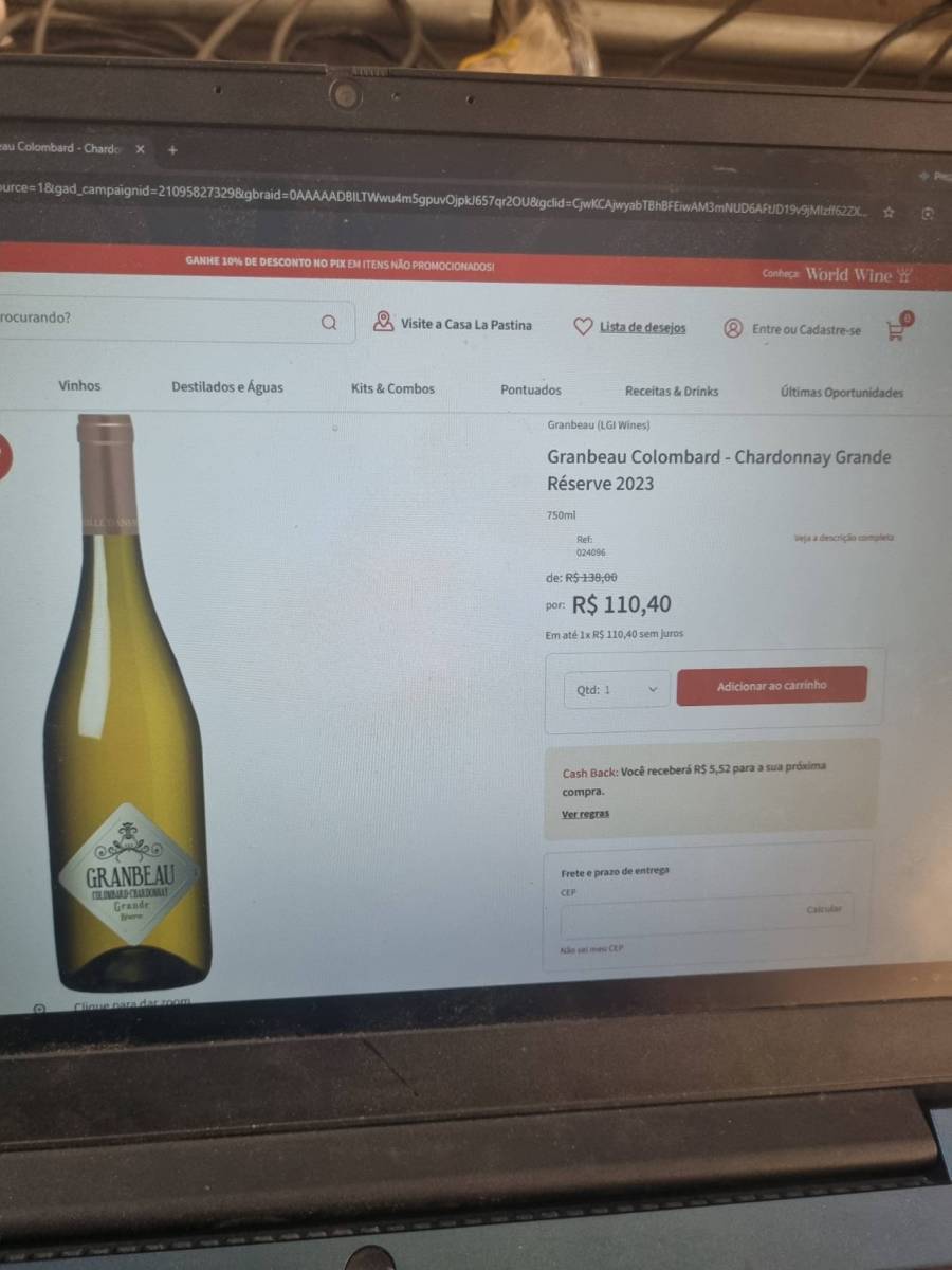 Granbeau Colombard - Chardonnay Grande Réserve 2023