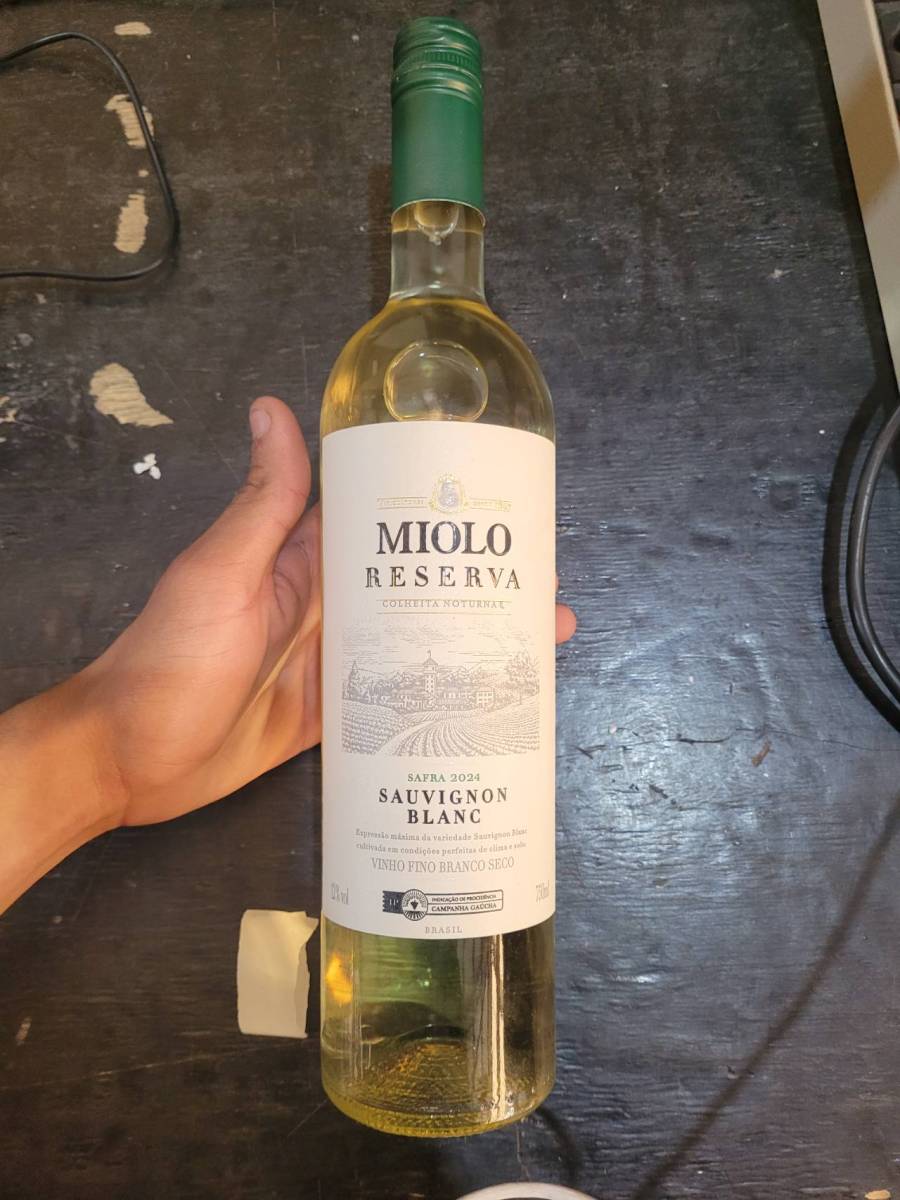 Vinho branco seco Miolo Reserva Sauvignon Blanc
