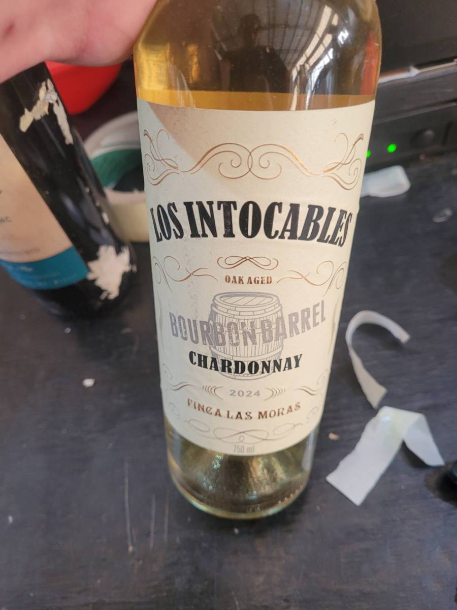 Vinho Chardonnay Oak Aged Bourbon Barrel