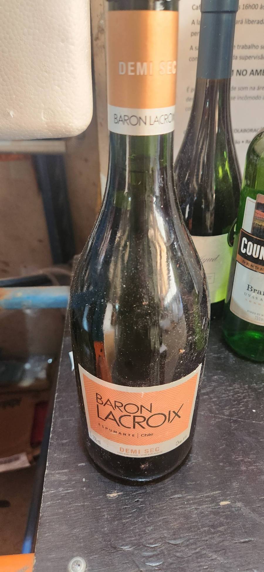 Vinho Espumante Demi Sec Baron Lacroix