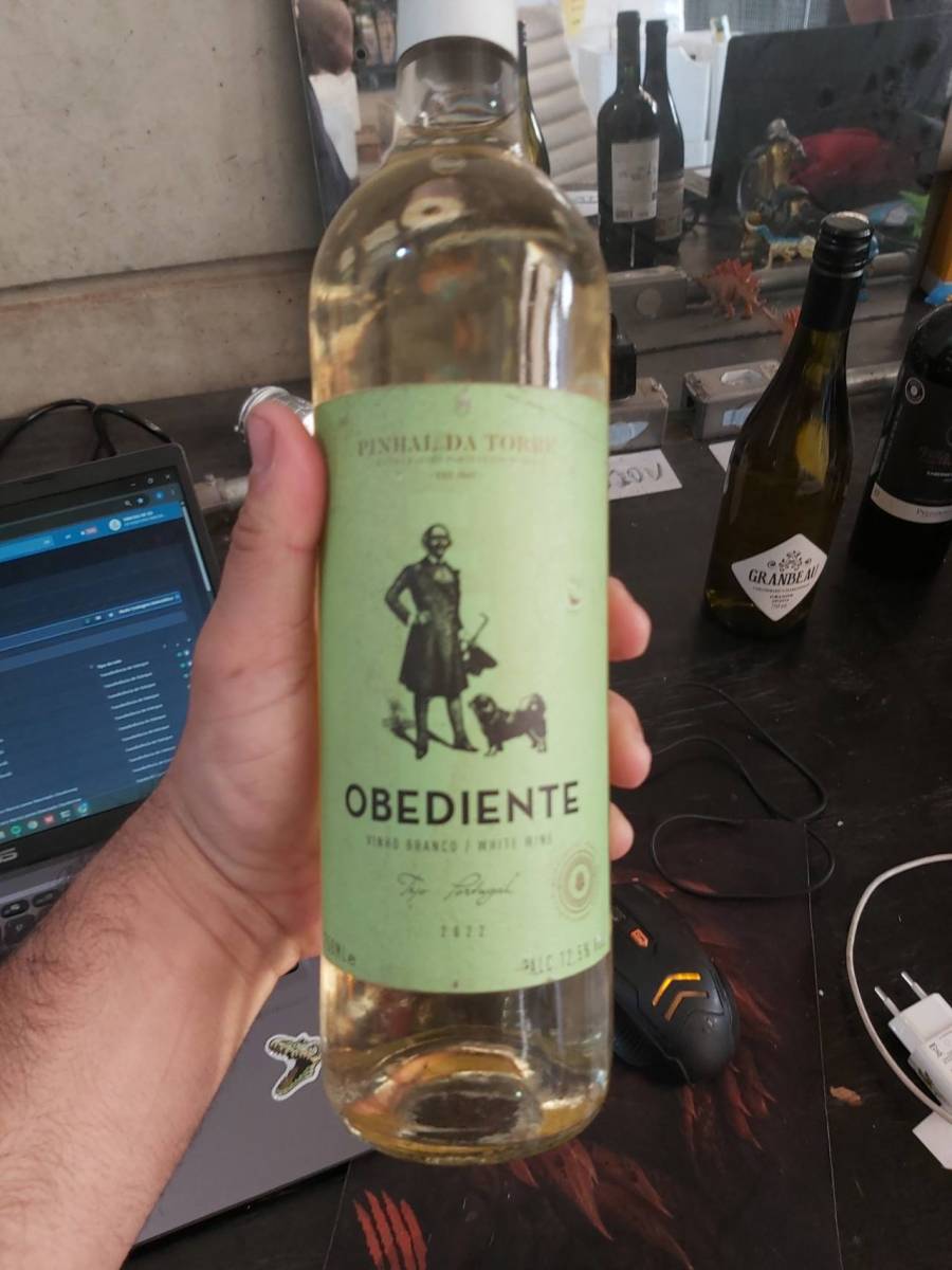 Vinho branco Obediente
