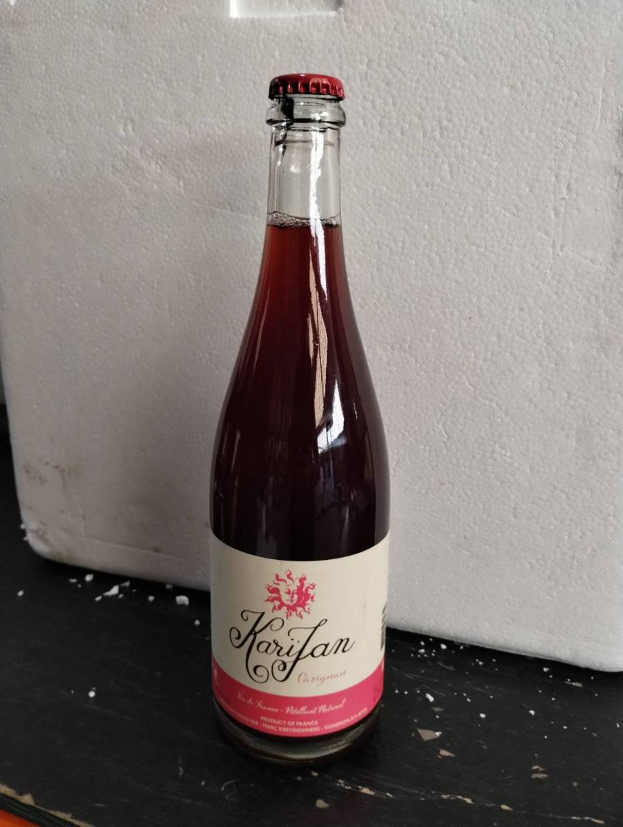 Vinho rosé Karijan Carignan