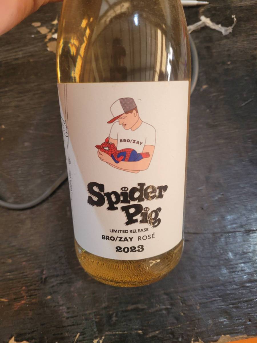 Vinho Rosé Spider Pig BRO/ZAY 2023
