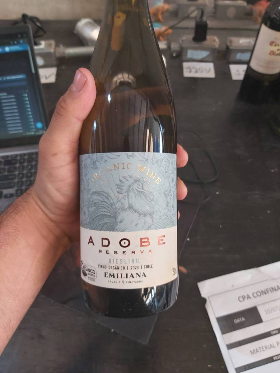 Vinho Orgânico Adobe Reserva Riesling