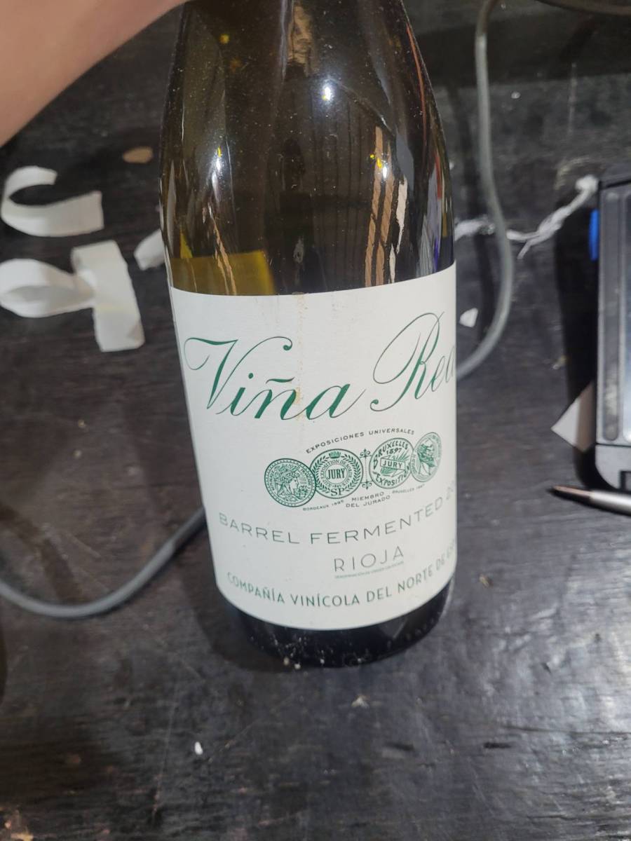 Vinho branco Viña Real Barrel Fermented