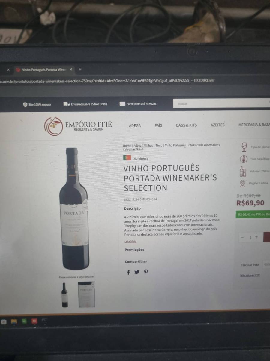 Vinho Português Portada Winemaker's Selection