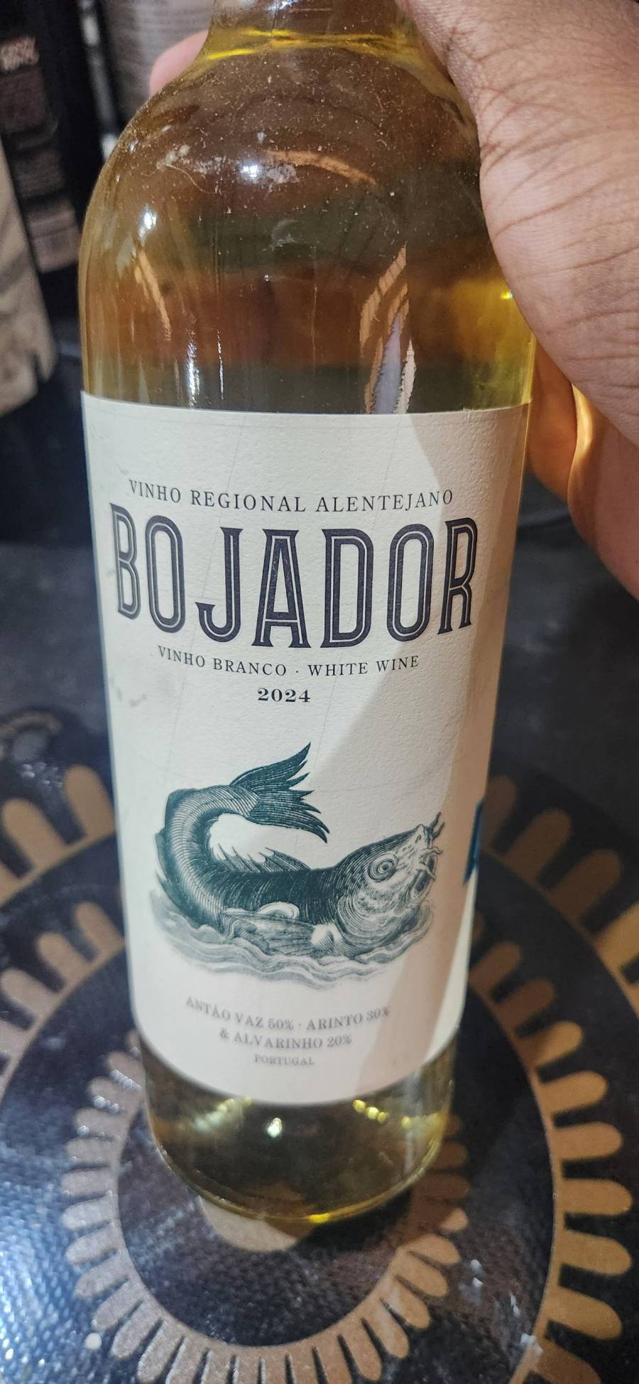 Vinho branco regional Alentejano Bojador 2024