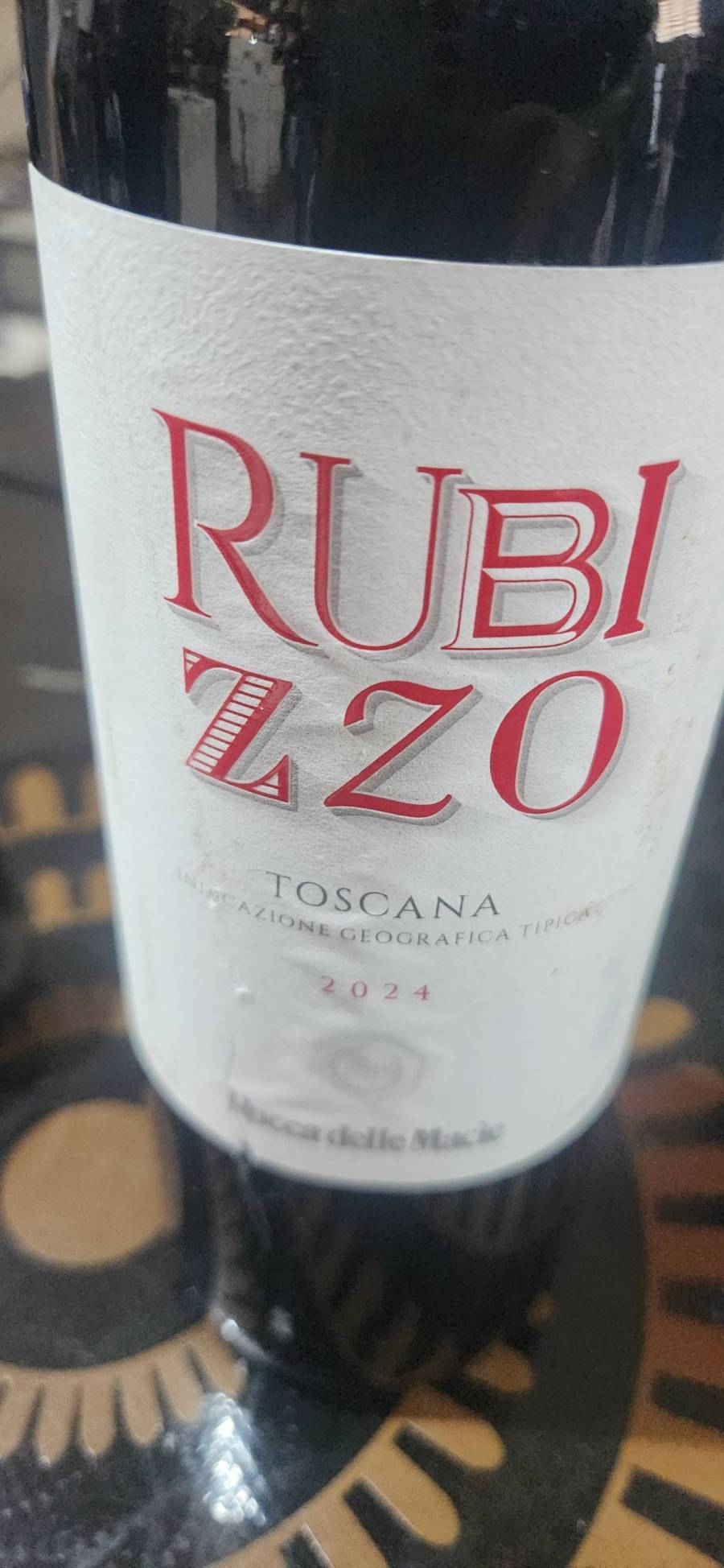 Vinho Rubiazo Toscana 2024