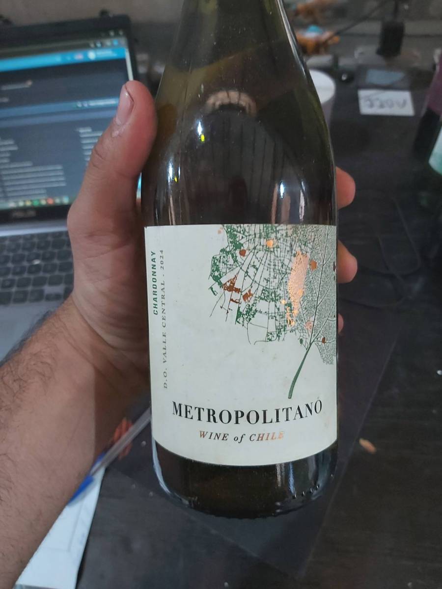 Vinho branco Metropolitano Chardonnay