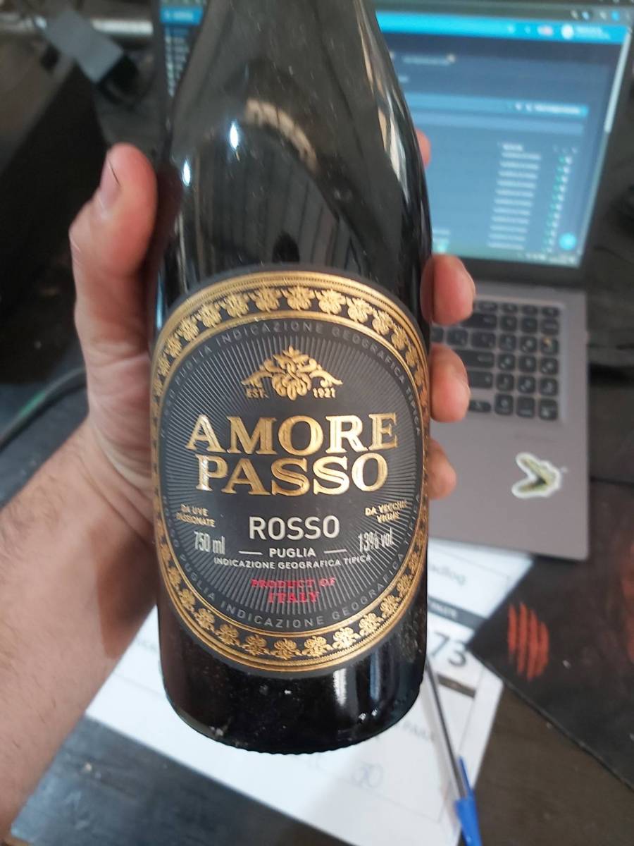 Vinho tinto Amore Passo Rosso