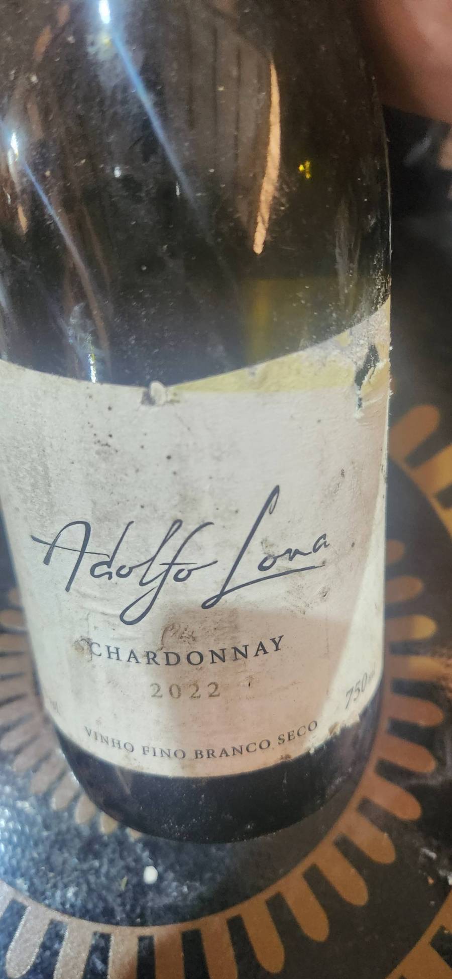 Vinho branco seco Chardonnay 2022