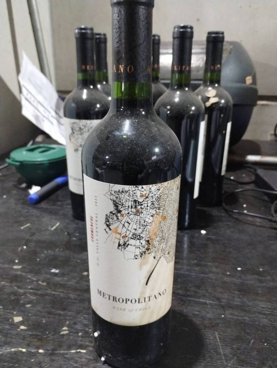 Vinho tinto Metropolitano Carménère