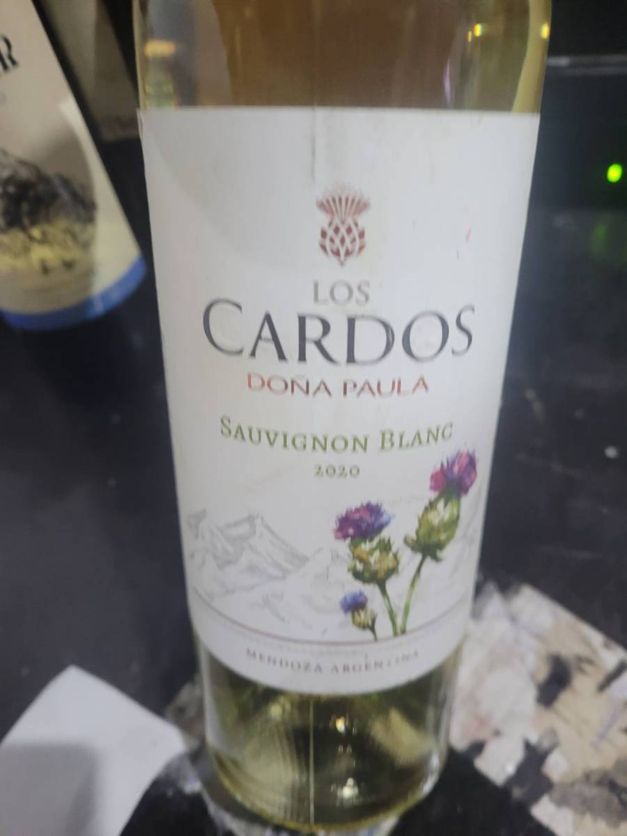 Vinho branco Los Cardos Doña Paula Sauvignon Blanc 2020