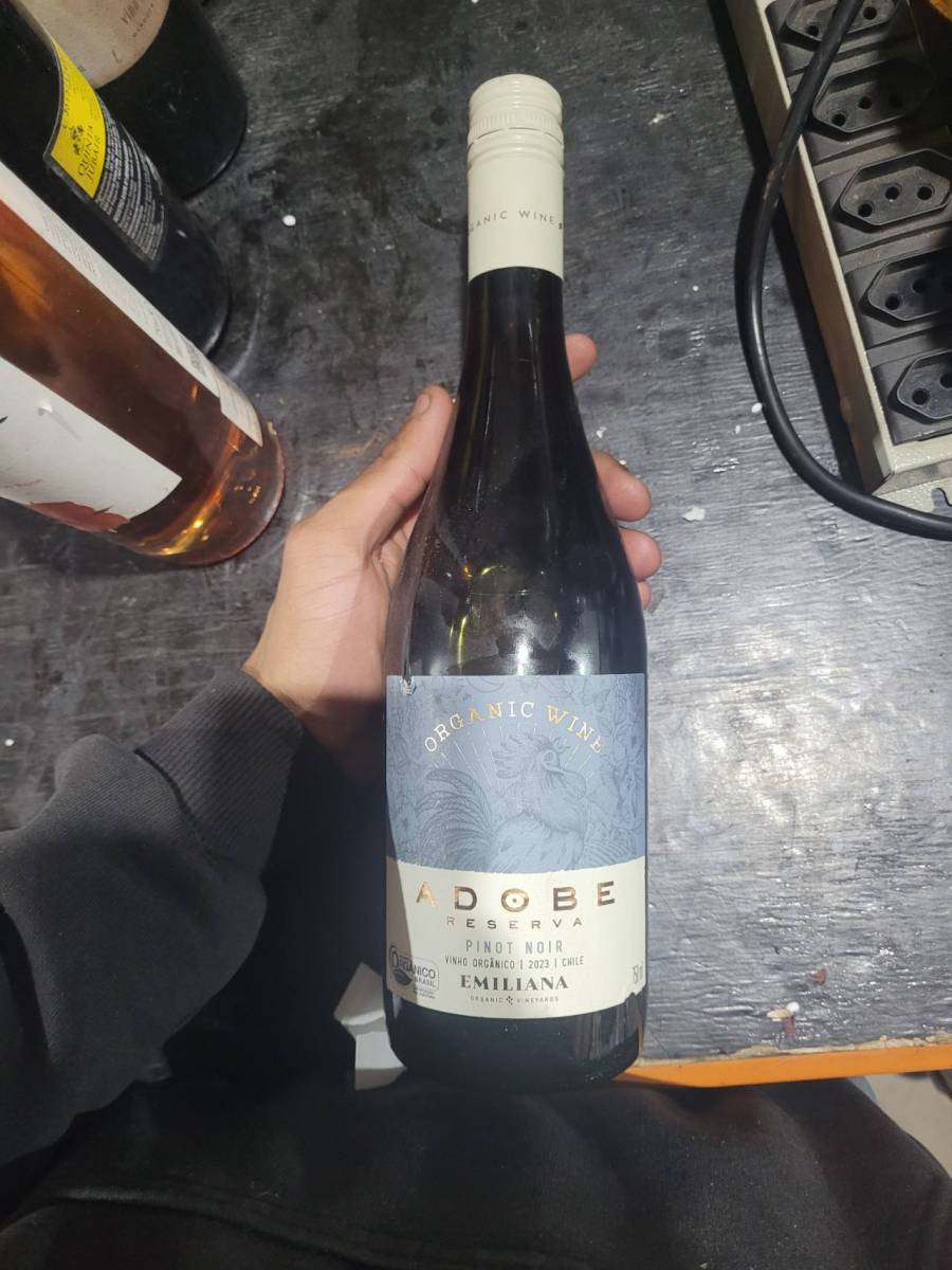 Vinho Orgânico Adobe Reserva Pinot Noir