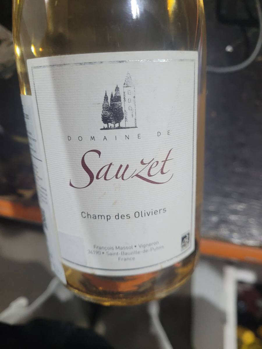 Vinho rosé Domaine de Sauzet Champ des Oliviers