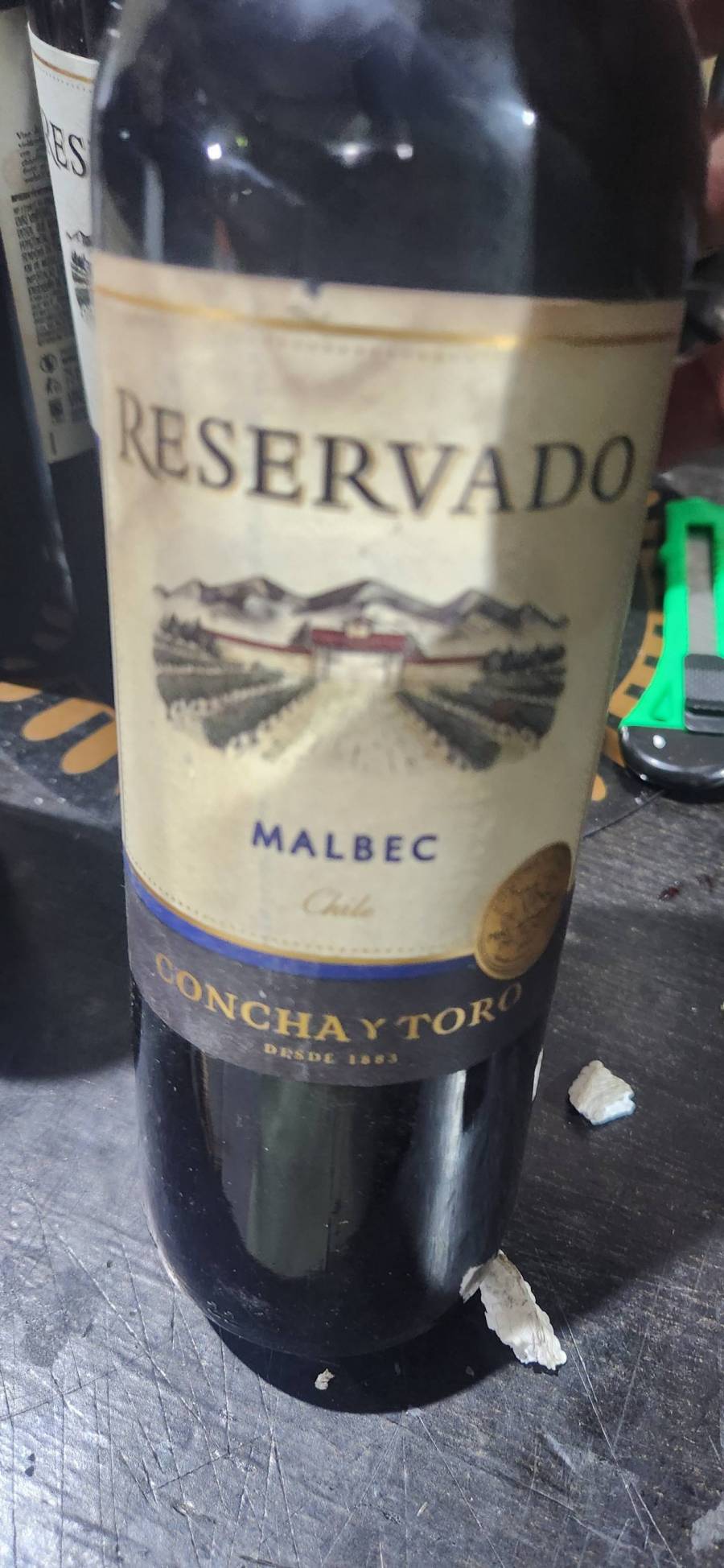 Vinho tinto Malbec Reservado