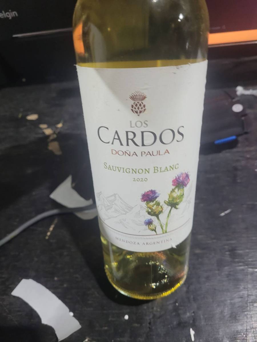 Vinho branco Los Cardos Doña Paula Sauvignon Blanc 2020