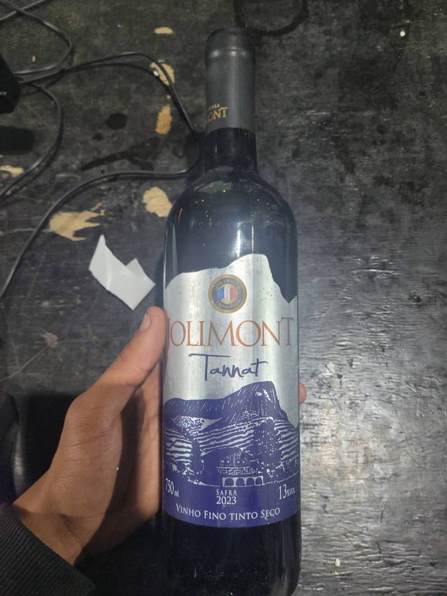 Vinho Fino Tinto Seco Jolimont Tannat