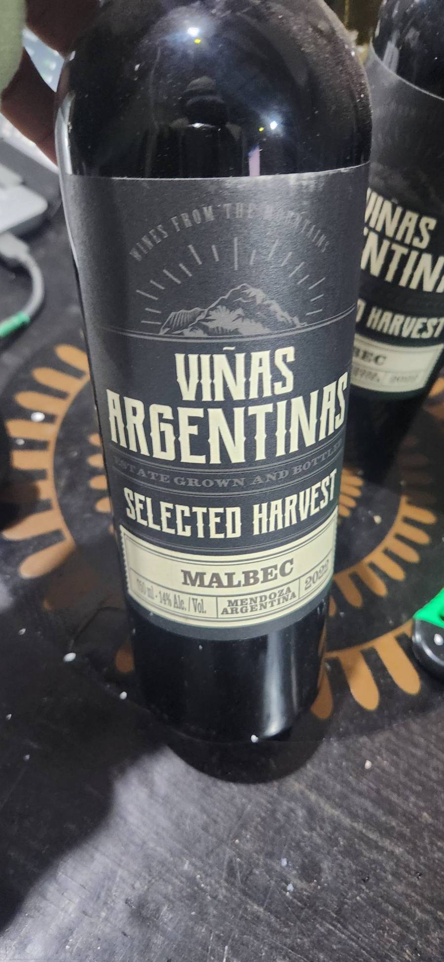 Vinho Malbec Viñas Argentinas Selected Harvest