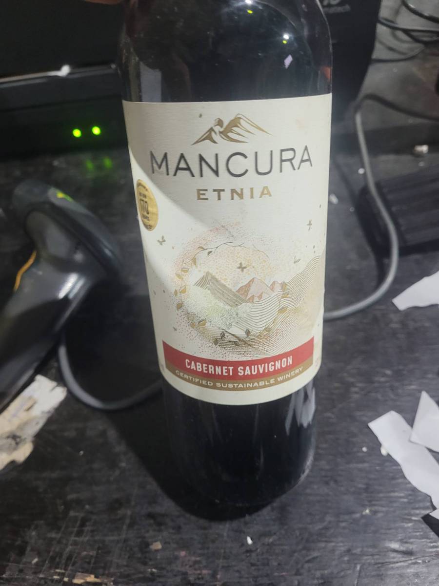 Vinho Tinto Meio Seco Mancura Etnia Cabernet Sauvignon