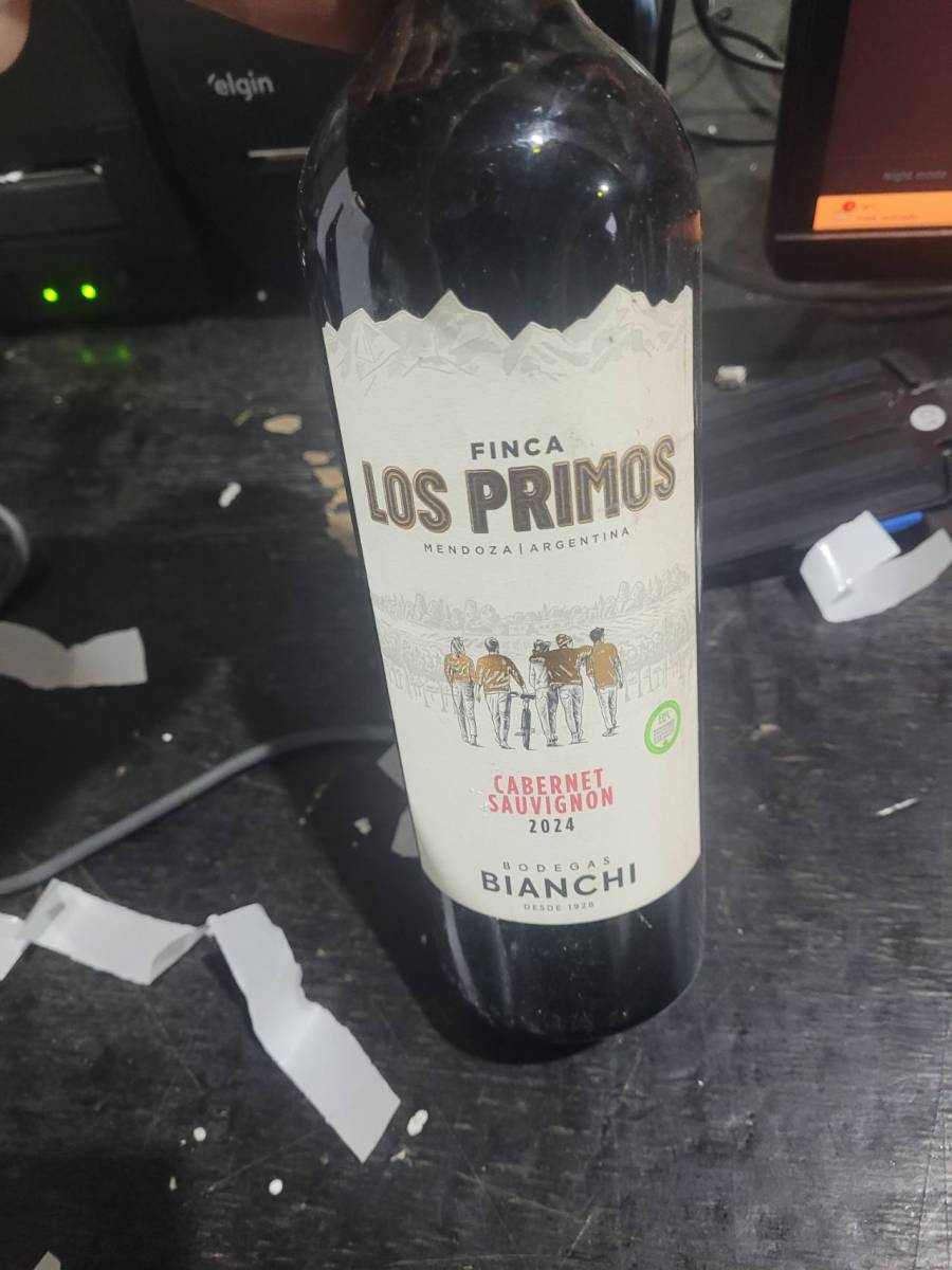 Vinho tinto Cabernet Sauvignon Finca Los Primos